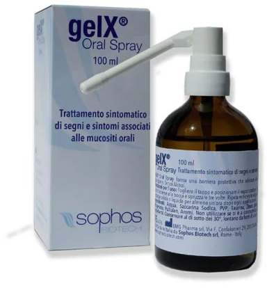 GEL SPRAY ORALE PER TRATTAMENTO SINTOMATICO SEGNI E SINTOMI ASSOCIATI ALLE MUCOSITI ORALI - Farma Nice