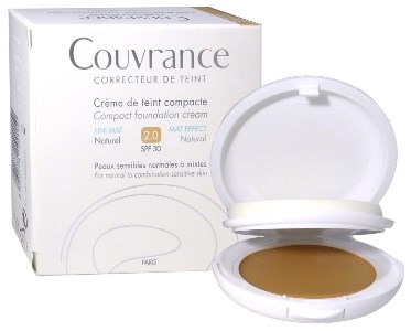 EAU THERMALE AVENE COUVRANCE CREMA COMPATTA COLORATA NF OIL FREE NATURALE 9,5 G - Farma Nice