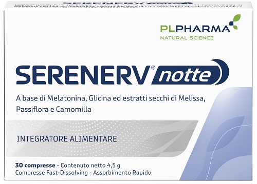 SERENERV NOTTE 30 COMPRESSE - Farma Nice