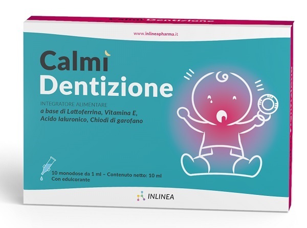 CALMI' DENTIZIONE 10 FLACONCINI MONODOSE DA 1 ML - Farma Nice