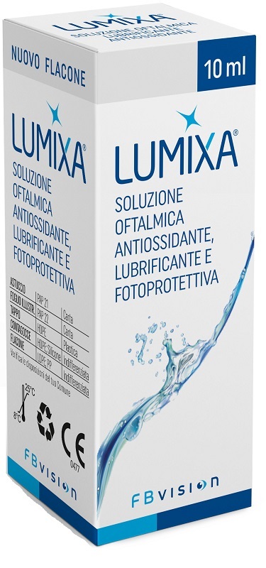 LUMIXA SOLUZIONE OFTALMICA LUBRIFICANTE ANTIOSSIDANTE 10 ML - Farma Nice