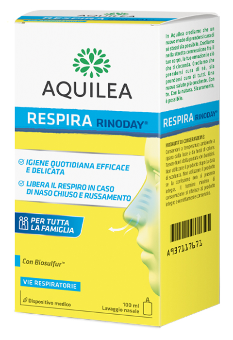 AQUILEA RESPIRA RINODAY 100 ML - Farma Nice