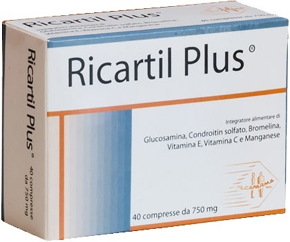 RICARTIL PLUS 40 COMPRESSE - Farma Nice