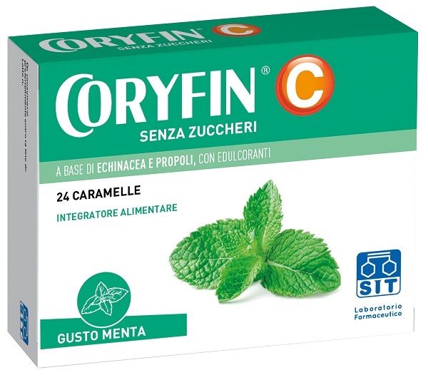 CORYFIN C SENZA ZUCCHERO MENTOLO 48 G - Farma Nice