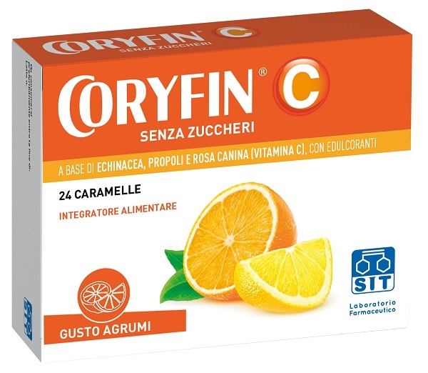 CORYFIN C SENZA ZUCCHERO AGRUMI 48 G - Farma Nice