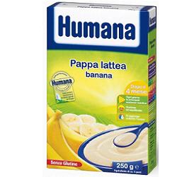 HUMANA PAPPA LATTEA BANANA SENZA GLUTINE 250G - Farma Nice