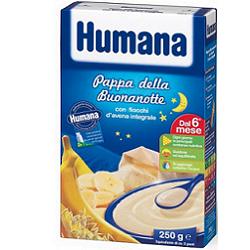HUMANA PAPPA BUONA NOTTE CON FIOCCHI DI AVENA INTEGRALE 250G - Farma Nice