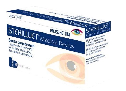 STERILWET GARZA OFTALMICA 14 PEZZI - Farma Nice