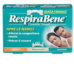 CEROTTO NASALE BALSAMICO ADULTI RESPIRA BENE 10 PEZZI - Farma Nice