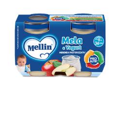 MELLIN MERENDA YOGURT MELA 2 X 120 G - Farma Nice