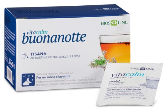 VITACALM BUONANOTTE TISANA - Farma Nice