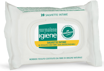 NORMALENE IGIENE SALVIETTE INTIME 20 PEZZI - Farma Nice