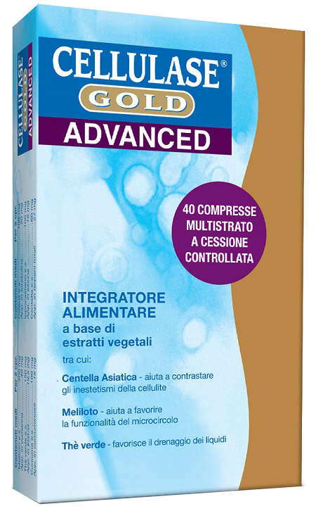 CELLULASE GOLD ADVANCE 40 COMPRESSE - Farma Nice