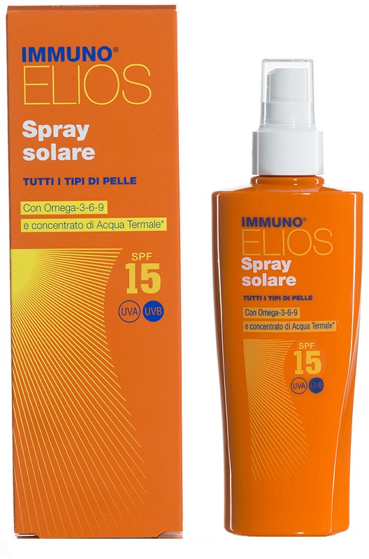 IMMUNO ELIOS SPRAY SOLARE SPF 15 200 ML - Farma Nice