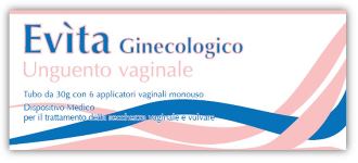 EVITA GINECOLOG UNGUENTO VAGINALE TUBO DA 30 G + 6 APPLICATORI VAGINALI MONOUSO - Farma Nice