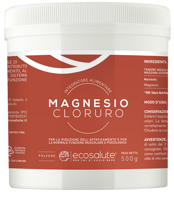 MAGNESIO CLORURO POLVERE 500 G - Farma Nice