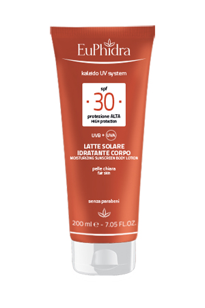 EUPHIDRA KALEIDO UV SYSTEM LATTE SOLARE CORPO 30 - Farma Nice
