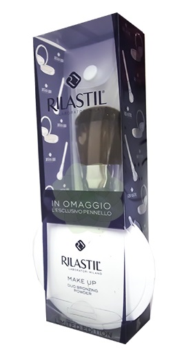 RILASTIL MAKE UP BRONZING POWDER DUO + PENNELLO - Farma Nice