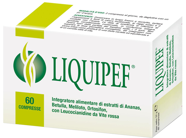 LIQUIPEF 60 COMPRESSE - Farma Nice