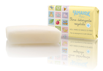 L'AMANDE ENFANT PANE DETERGENTE VEGETALE 100 G - Farma Nice