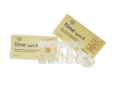 FILME OPHT-R LIQUIDO OFTALMICO PROTETTIVO 10 FLACONCINI 0,5 ML - Farma Nice