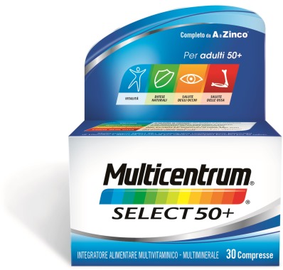 MULTICENTRUM SELECT 50+ 30 COMPRESSE - Farma Nice