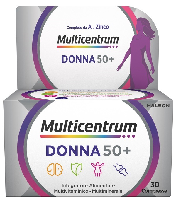 MULTICENTRUM DONNA 50+ 30 COMPRESSE - Farma Nice