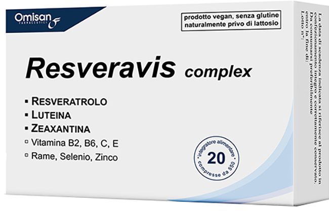 RESVERAVIS 20 CAPSULE - Farma Nice
