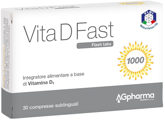 VITA D FAST 30 COMPRESSE - Farma Nice