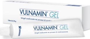 VULNAMIN MEDICAZIONE INTERATTIVA IN GEL A BASE DI AMINOACIDICOSTITUTIVI DEL COLLAGENE E SODIO JALURONATO TUBO 50 G - Farma Nice