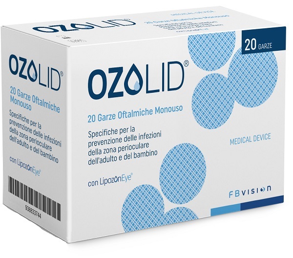 GARZA OZOLID OFTALMICA TNT CON OLIO OZONIZZATO IN FOSFOLIPIDI LIPOZONEYE 20 PEZZI - Farma Nice
