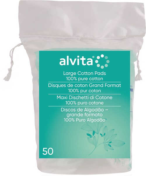 ALVITA MAXI DISCHETTI COTONE 50 PEZZI - Farma Nice