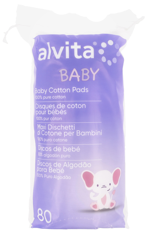 ALVITA MAXI DISCHETTI COTONE 80 PEZZI - Farma Nice
