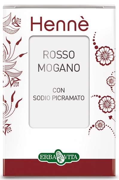 HENNE COLORANTE CAPELLI ROSSO MOGANO 100 G - Farma Nice