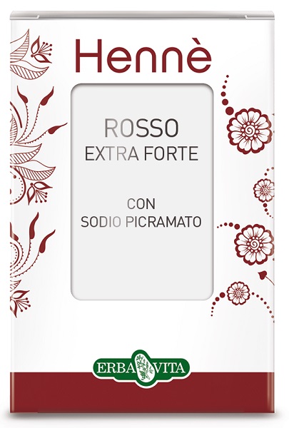 HENNE COLORANTE CAPELLI ROSSO NATURALE EXTRA FORTE - Farma Nice