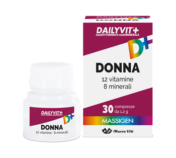 MASSIGEN DONNA MULTIVITAMINICO E MULTIMINERALE 30 COMPRESSE RIVESTITE - Farma Nice