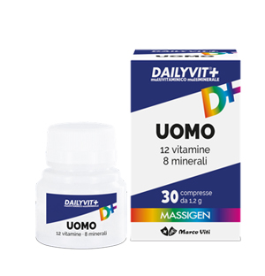DAILYVIT+ UOMO MULTIVITAMINICO E MULTIMINERALE 30 COMPRESSE RIVESTITE - Farma Nice