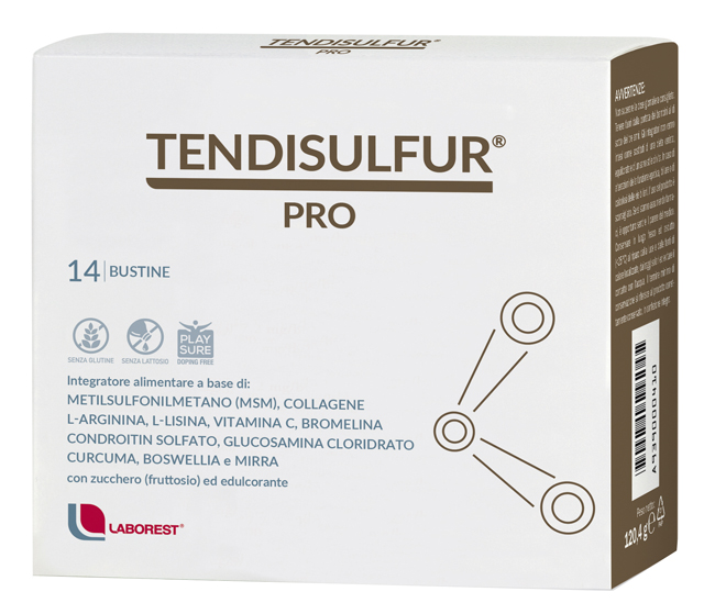TENDISULFUR PRO 14 BUSTINE DA 8,6G - Farma Nice