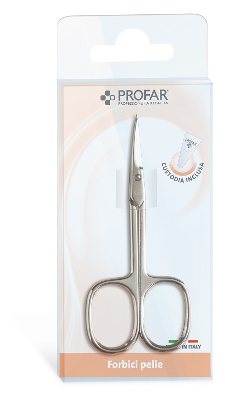 PROFAR FORBICINE PELLI PUNTA CURVA - Farma Nice