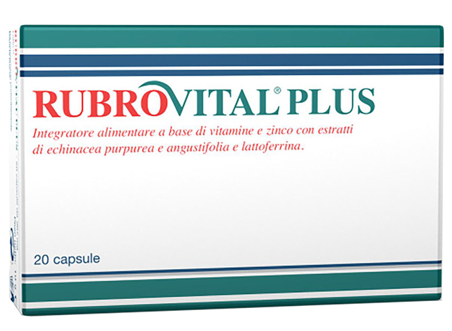 RUBROVITAL PLUS 20 CAPSULE - Farma Nice