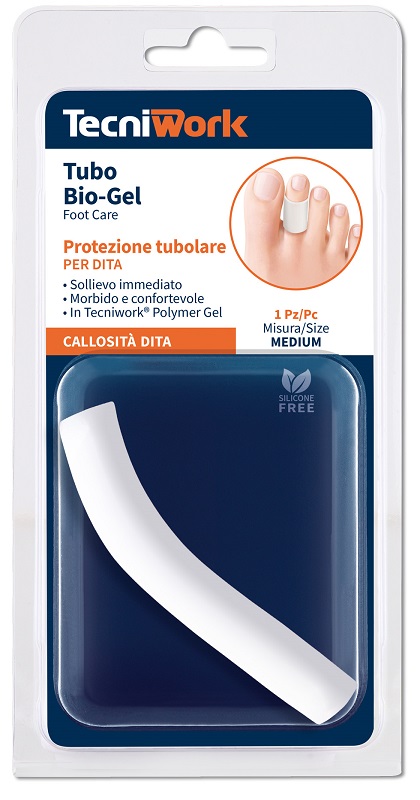 BIOGEL FASCETTA TUBOLARE GEL DITA PIEDI MEDIUM 1 PEZZO - Farma Nice