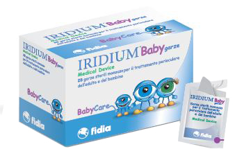 GARZA OCULARE MEDICATA IRIDIUM BABY 28 PEZZI - Farma Nice