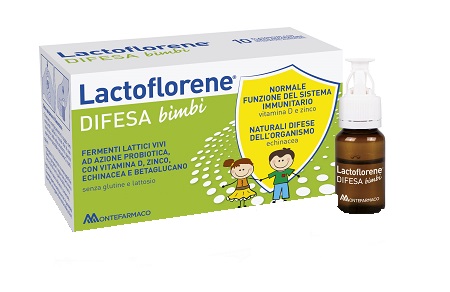 LACTOFLORENE DIFESA BAMBINI 10 FLACONI 100 ML - Farma Nice