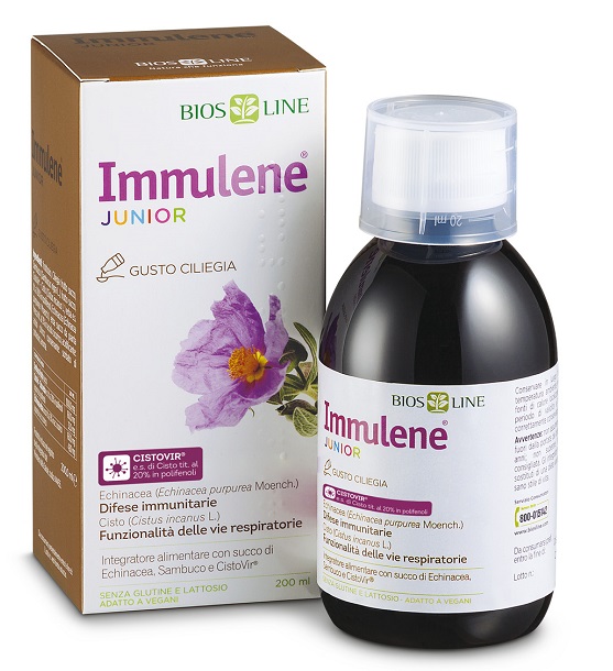 BIOSLINE IMMULENE JUNIOR 200 ML - Farma Nice