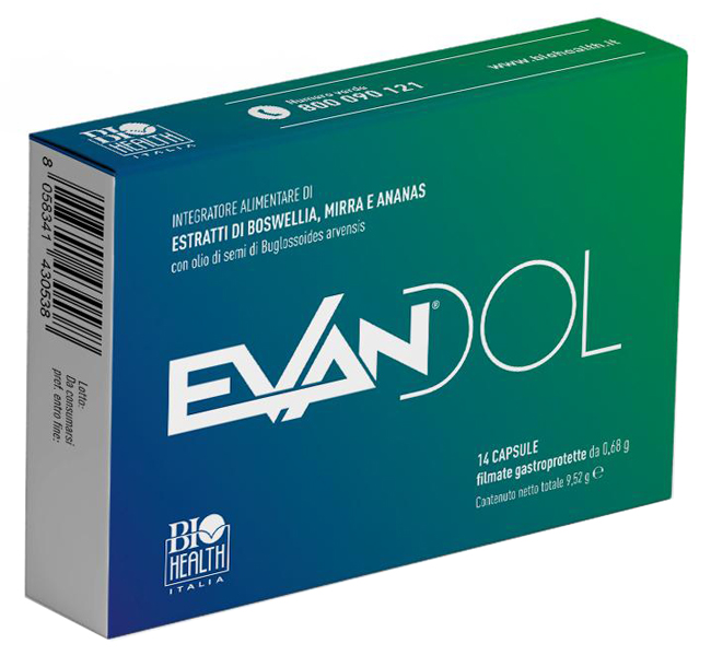 EVANDOL 14 CAPSULE - Farma Nice