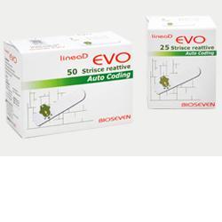 STRISCE MISURAZIONE GLICEMIA LINEA D EVO 25 PEZZI - Farma Nice