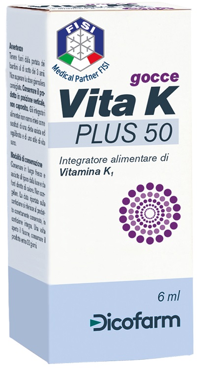 VITA K PLUS 50 GOCCE 6 ML - Farma Nice