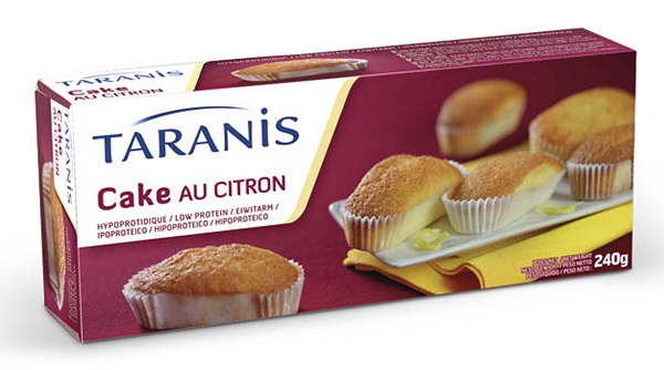 TARANIS TORTINA LIMONE 6 X 40 G - Farma Nice
