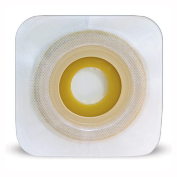 PLACCA PIANA MODELLABILE PER STOMIA DUE PEZZI 22-33MM FLANGIA 48MM CON ADESIVO IDROCOLLOIDALE 5 PEZZI - Farma Nice