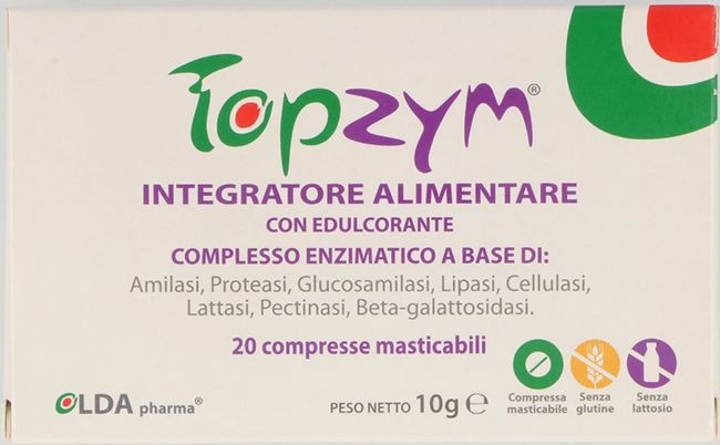 TOPZYM 20 COMPRESSE - Farma Nice